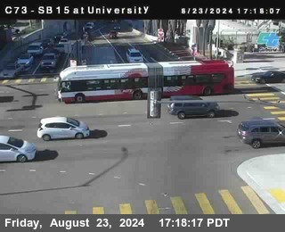 SB 15 at University Ave