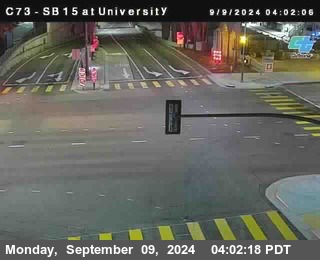 SB 15 at University Ave