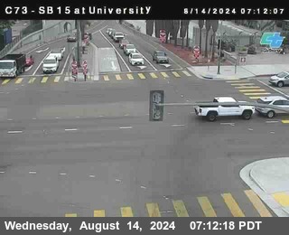 SB 15 at University Ave