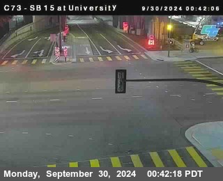 SB 15 at University Ave