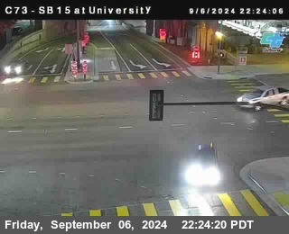 SB 15 at University Ave