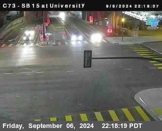 SB 15 at University Ave