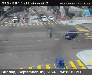 SB 15 at University Ave