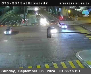 SB 15 at University Ave