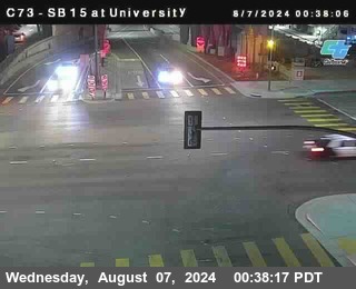 SB 15 at University Ave