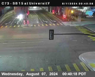 SB 15 at University Ave