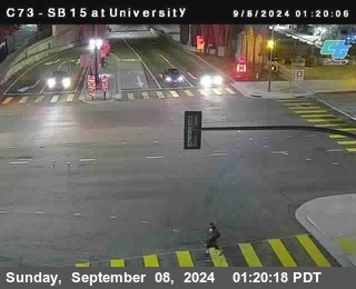 SB 15 at University Ave