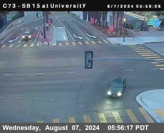 SB 15 at University Ave