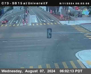 SB 15 at University Ave