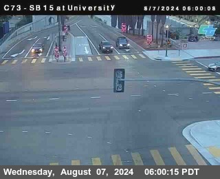 SB 15 at University Ave