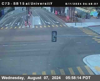 SB 15 at University Ave