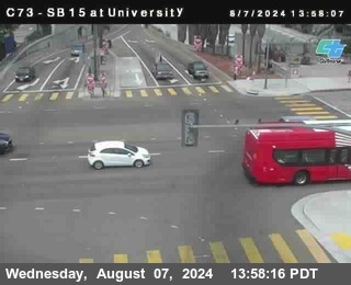 SB 15 at University Ave