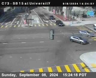 SB 15 at University Ave