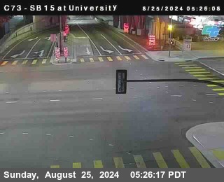 SB 15 at University Ave