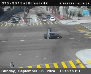 SB 15 at University Ave