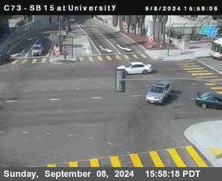 SB 15 at University Ave