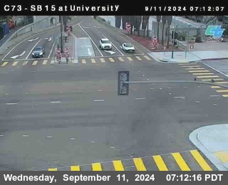 SB 15 at University Ave