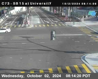 SB 15 at University Ave