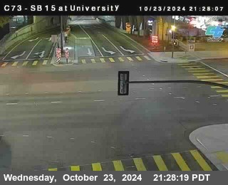 SB 15 at University Ave