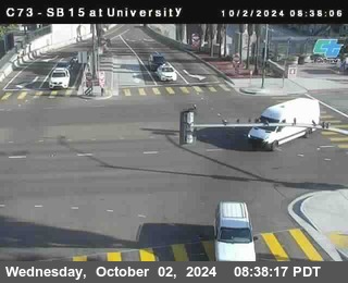 SB 15 at University Ave