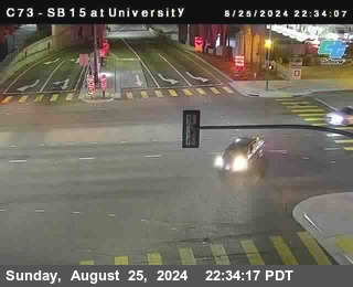 SB 15 at University Ave