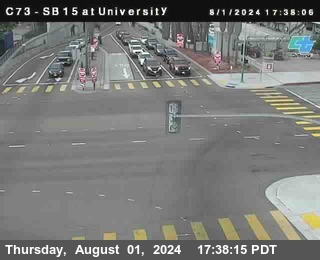 SB 15 at University Ave