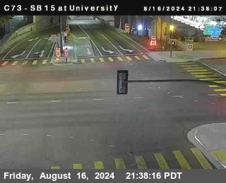 SB 15 at University Ave