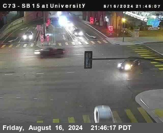 SB 15 at University Ave