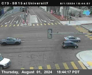 SB 15 at University Ave