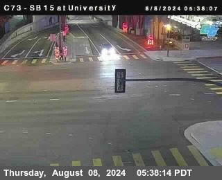 SB 15 at University Ave