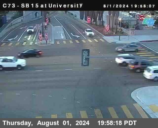 SB 15 at University Ave