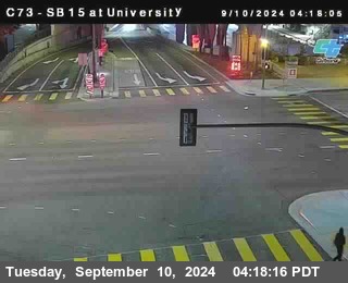 SB 15 at University Ave