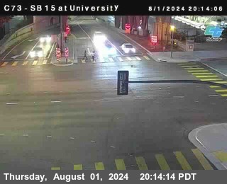 SB 15 at University Ave