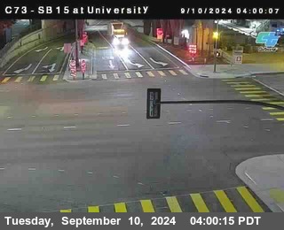 SB 15 at University Ave