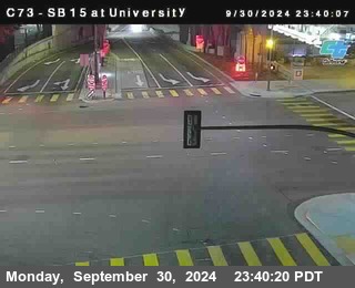 SB 15 at University Ave