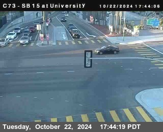 SB 15 at University Ave