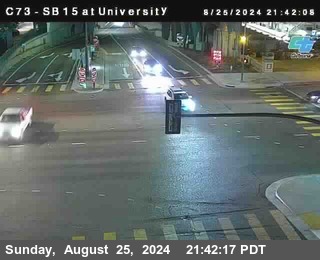 SB 15 at University Ave