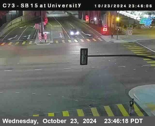 SB 15 at University Ave