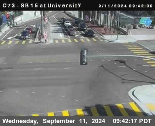 SB 15 at University Ave