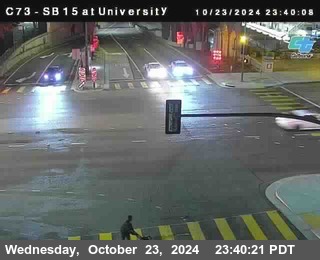 SB 15 at University Ave