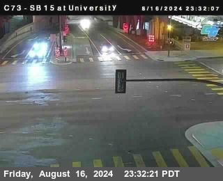 SB 15 at University Ave