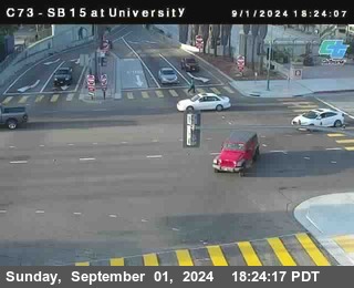 SB 15 at University Ave