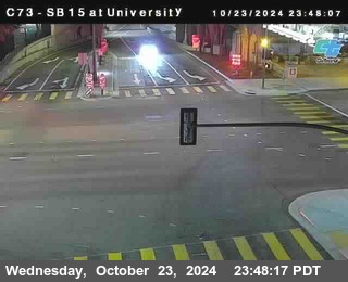 SB 15 at University Ave