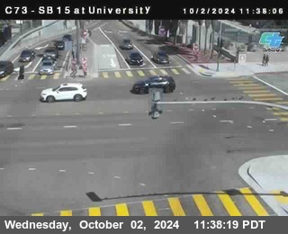 SB 15 at University Ave