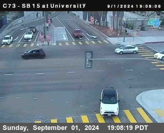 SB 15 at University Ave