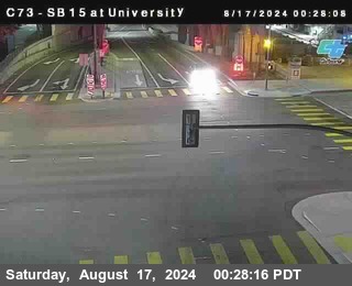 SB 15 at University Ave