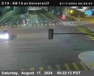 SB 15 at University Ave