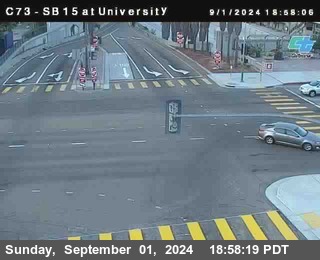 SB 15 at University Ave