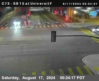 SB 15 at University Ave