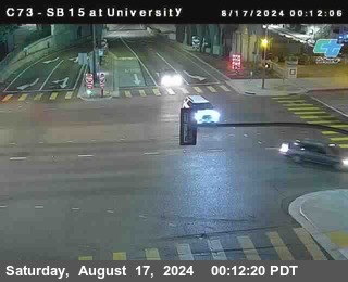 SB 15 at University Ave